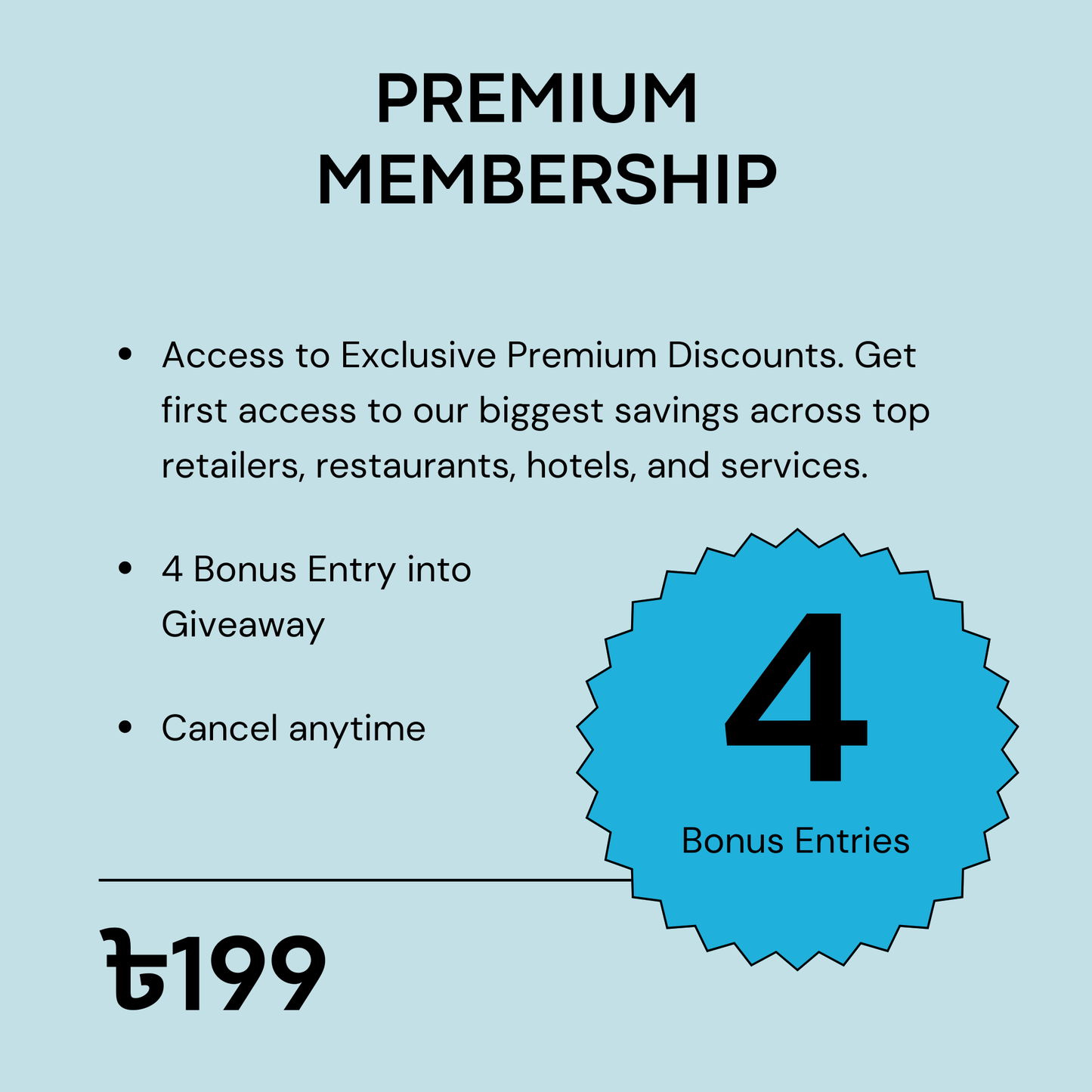 Premium Membership
